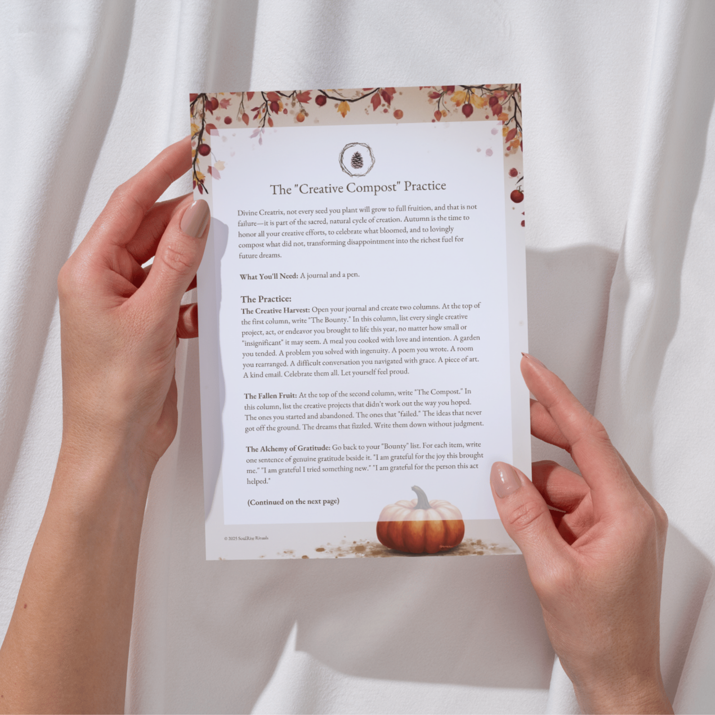 Autumn's Descent: A Guide to Harvest, Release, and the Thinning Veil (Digital Download)