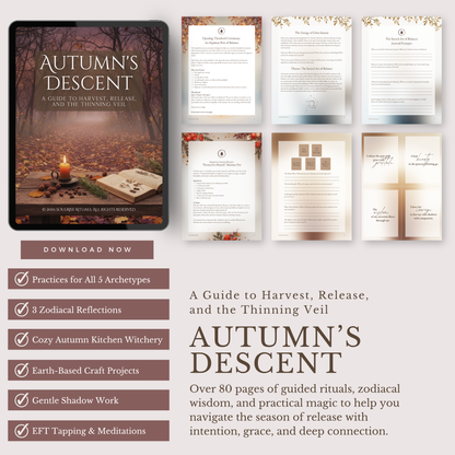 Autumn's Descent: A Guide to Harvest, Release, and the Thinning Veil (Digital Download)