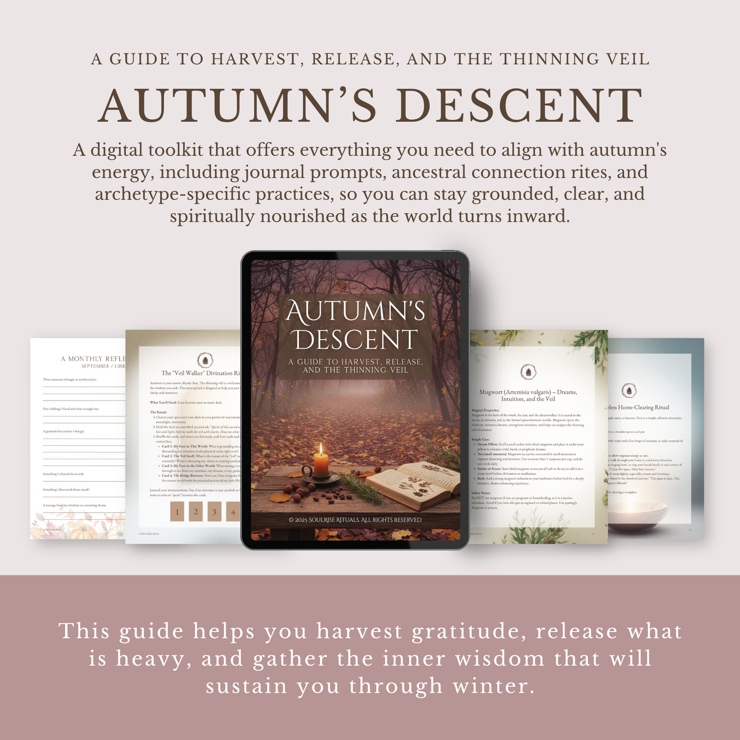Autumn's Descent: A Guide to Harvest, Release, and the Thinning Veil (Digital Download)