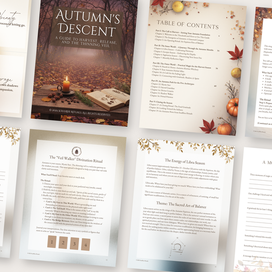 Autumn's Descent: A Guide to Harvest, Release, and the Thinning Veil (Digital Download)