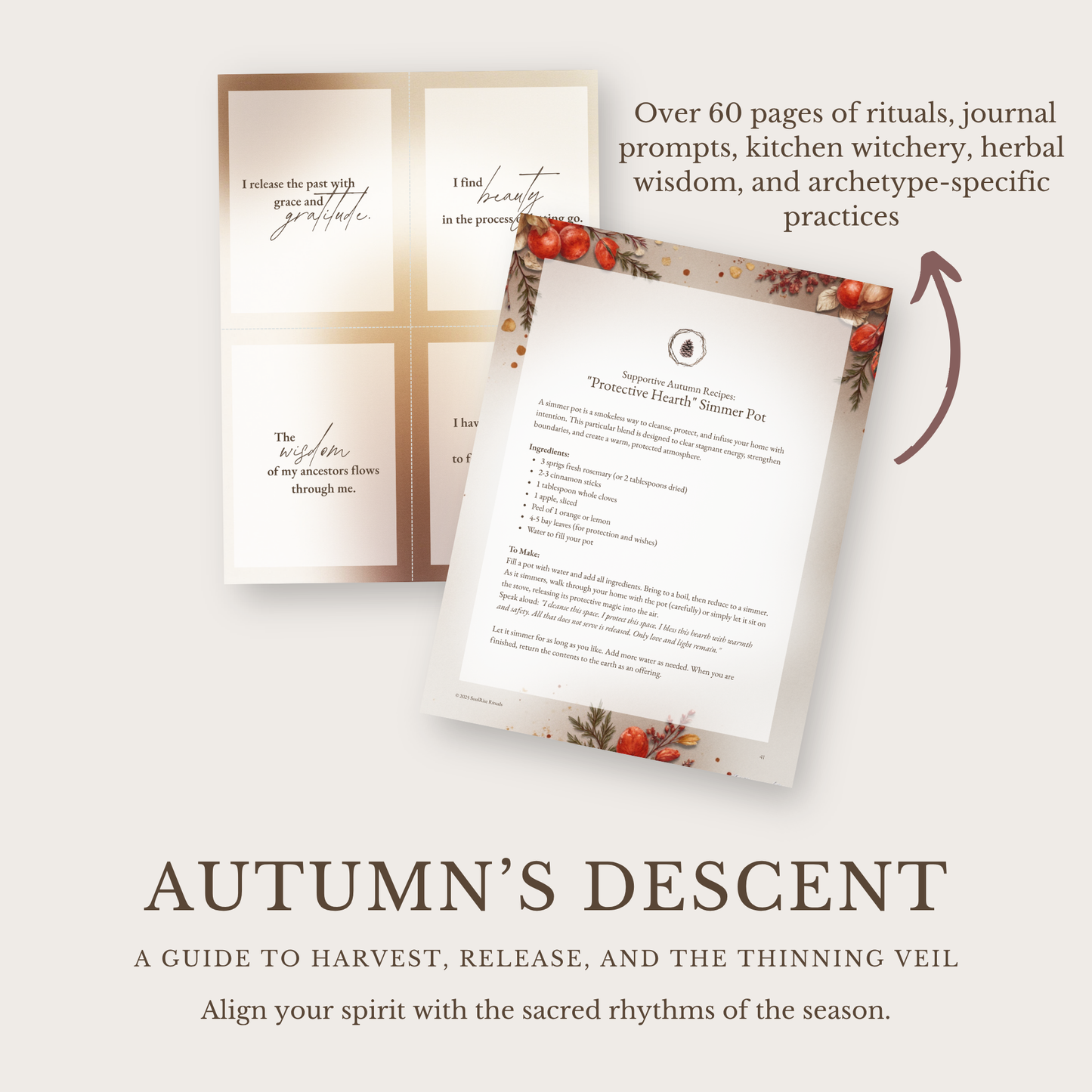 Autumn's Descent: A Guide to Harvest, Release, and the Thinning Veil (Digital Download)