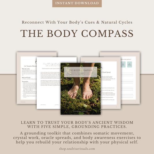 The Body Compass Toolkit: Reconnect with Your Body's Messages | Digital Download