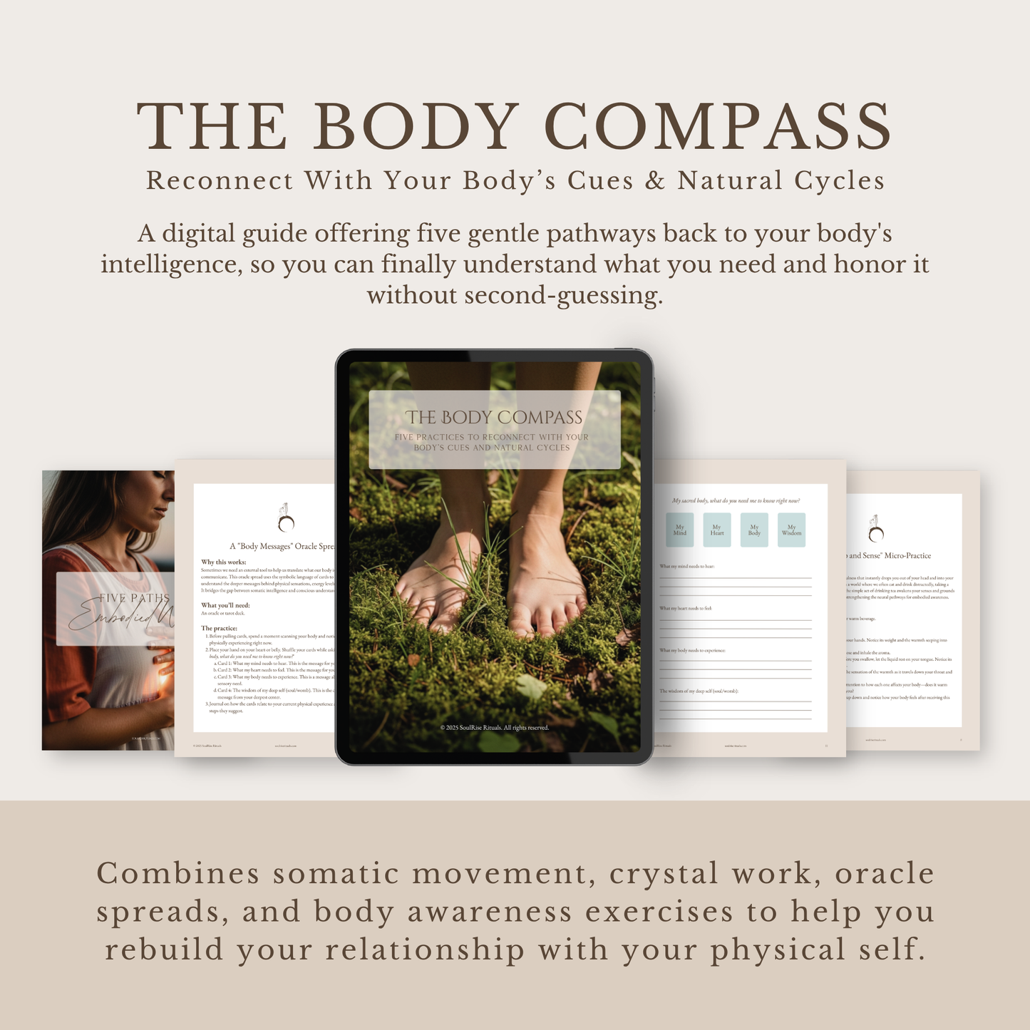 The Body Compass Toolkit: Reconnect with Your Body's Messages | Digital Download