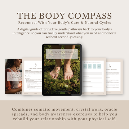 The Body Compass Toolkit: Reconnect with Your Body's Messages | Digital Download