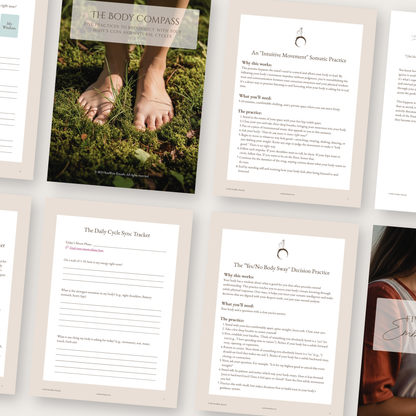 The Body Compass Toolkit: Reconnect with Your Body's Messages | Digital Download