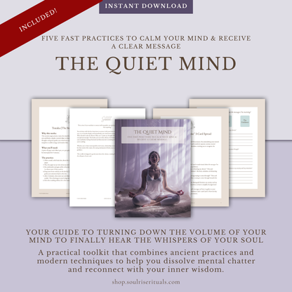 Holiday Sanctuary Kit Bundle | 3 Digital Guides for Peace & Grounding During the Busy Season