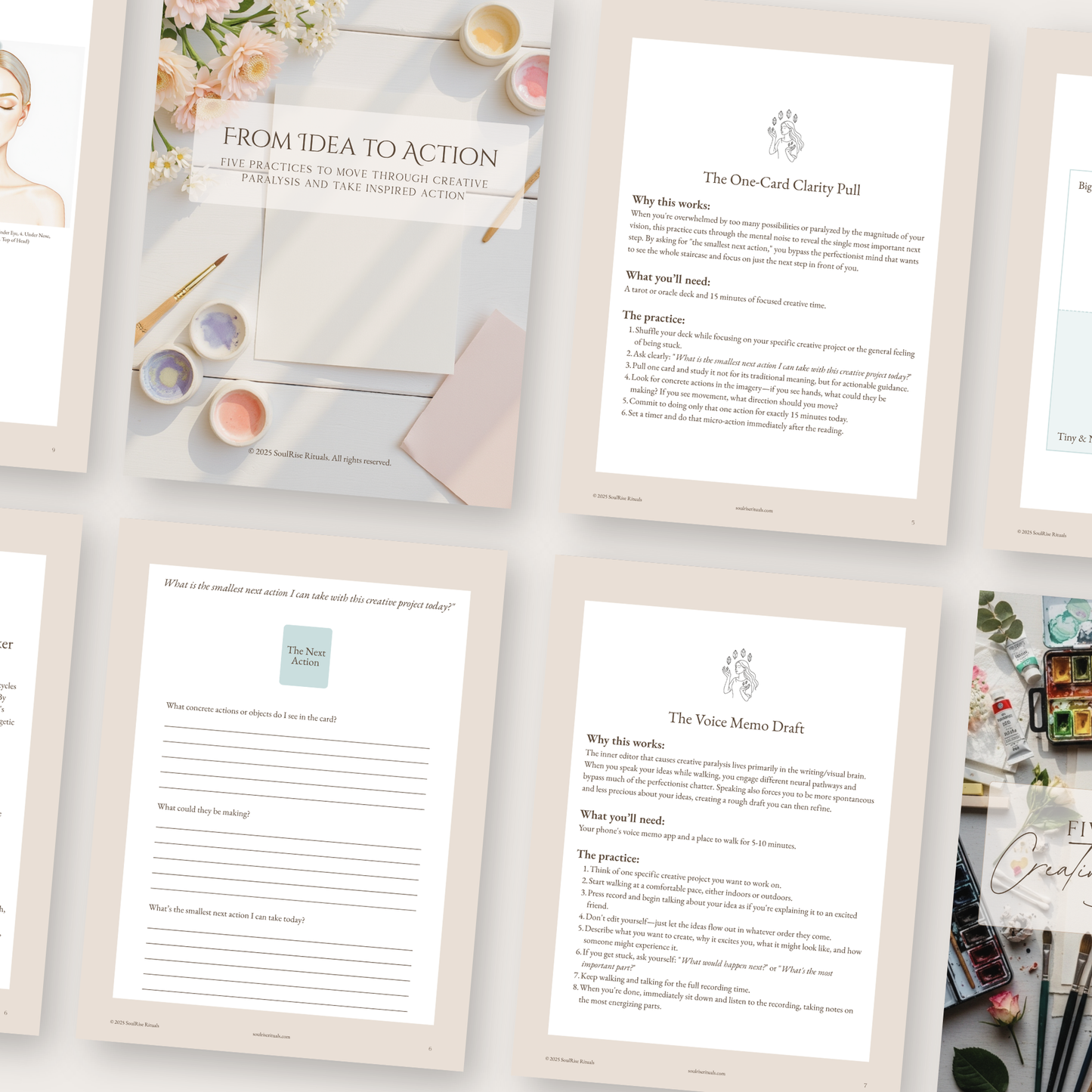 From Idea to Action Toolkit: Move from Stuck to Started | Digital Download