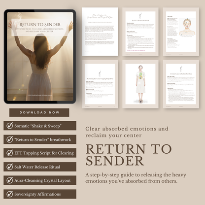 Energy Clearing Guide: Release Absorbed Emotions | Digital Download
