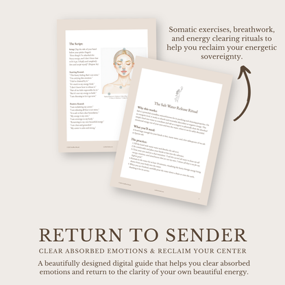 Energy Clearing Guide: Release Absorbed Emotions | Digital Download