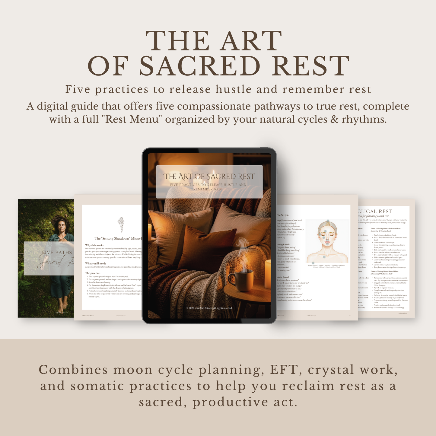 The Art of Sacred Rest Toolkit: Rest Without Guilt | Digital Download