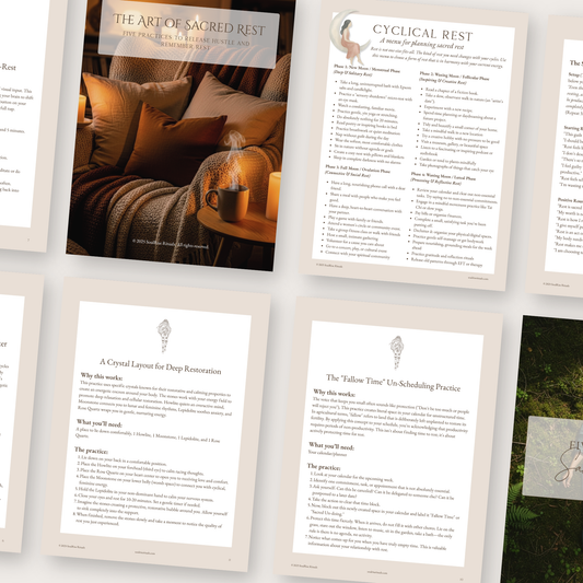 The Art of Sacred Rest Toolkit: Rest Without Guilt | Digital Download