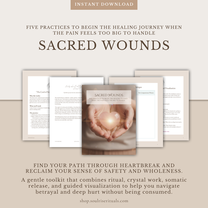 Sacred Wounds: Navigating Betrayal & Grief | Digital Download