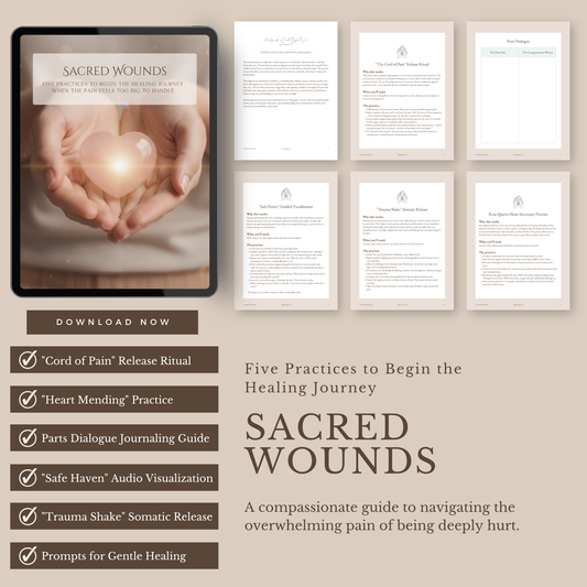Sacred Wounds: Navigating Betrayal & Grief | Digital Download
