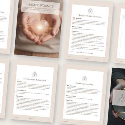 Sacred Wounds: Navigating Betrayal & Grief | Digital Download