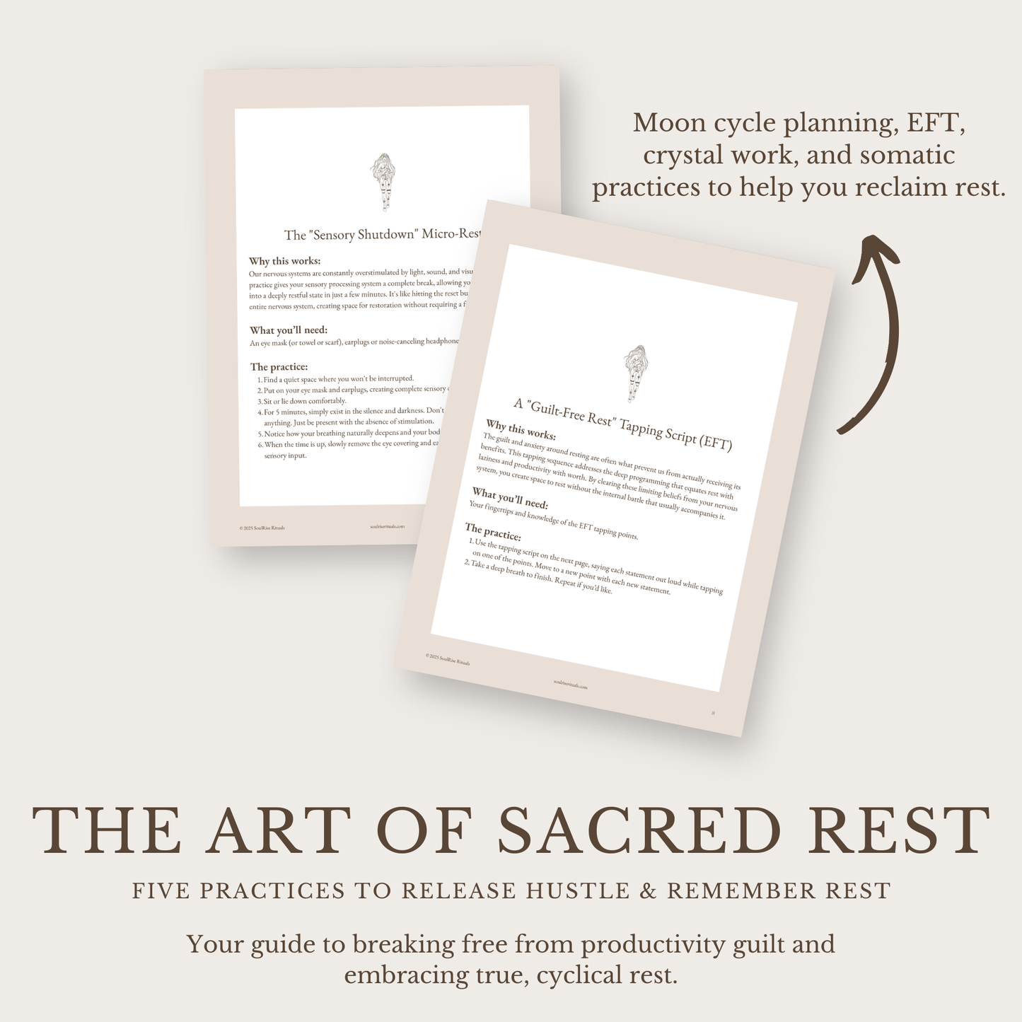 The Art of Sacred Rest Toolkit: Rest Without Guilt | Digital Download
