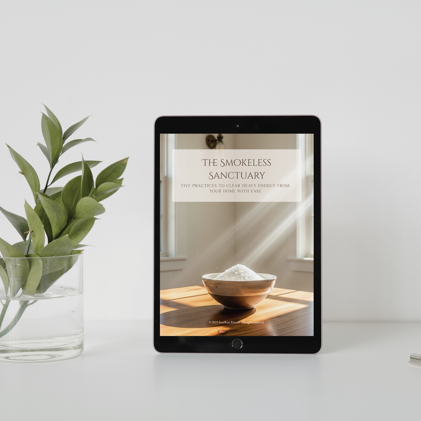 The Smokeless Sanctuary Toolkit: For Smokeless Space Clearing | Digital Download