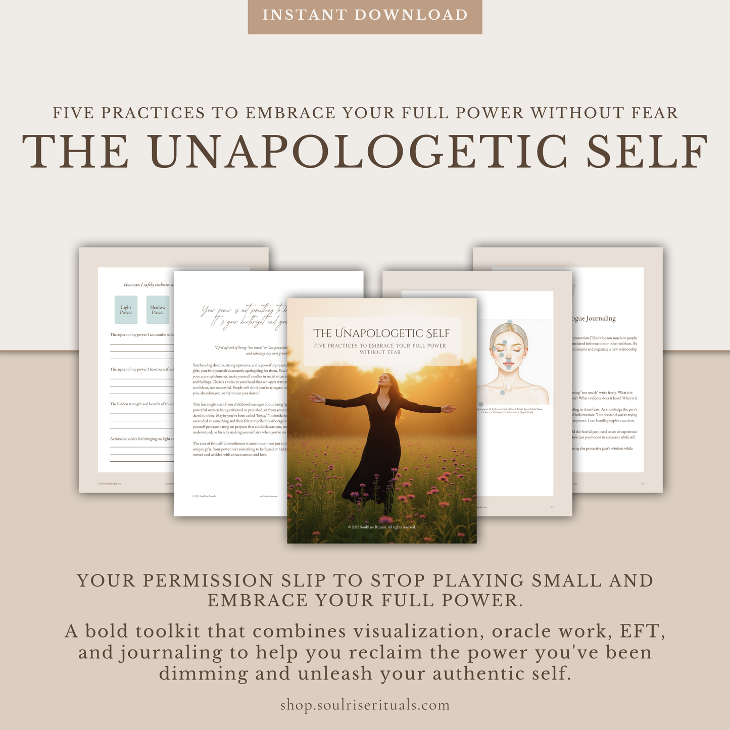 The Unapologetic Self: Stop Playing Small & Embrace Your Power | Digital Download