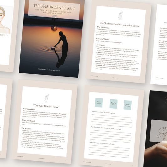 The Unburdened Self Toolkit: Release Guilt & Shame | Digital Download