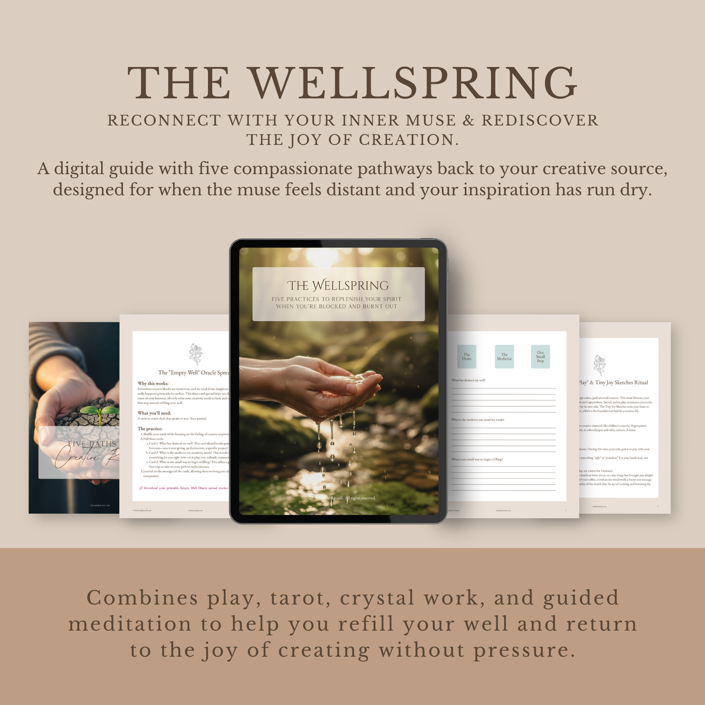 The Wellspring Toolkit: Heal Creative Burnout | Digital Download