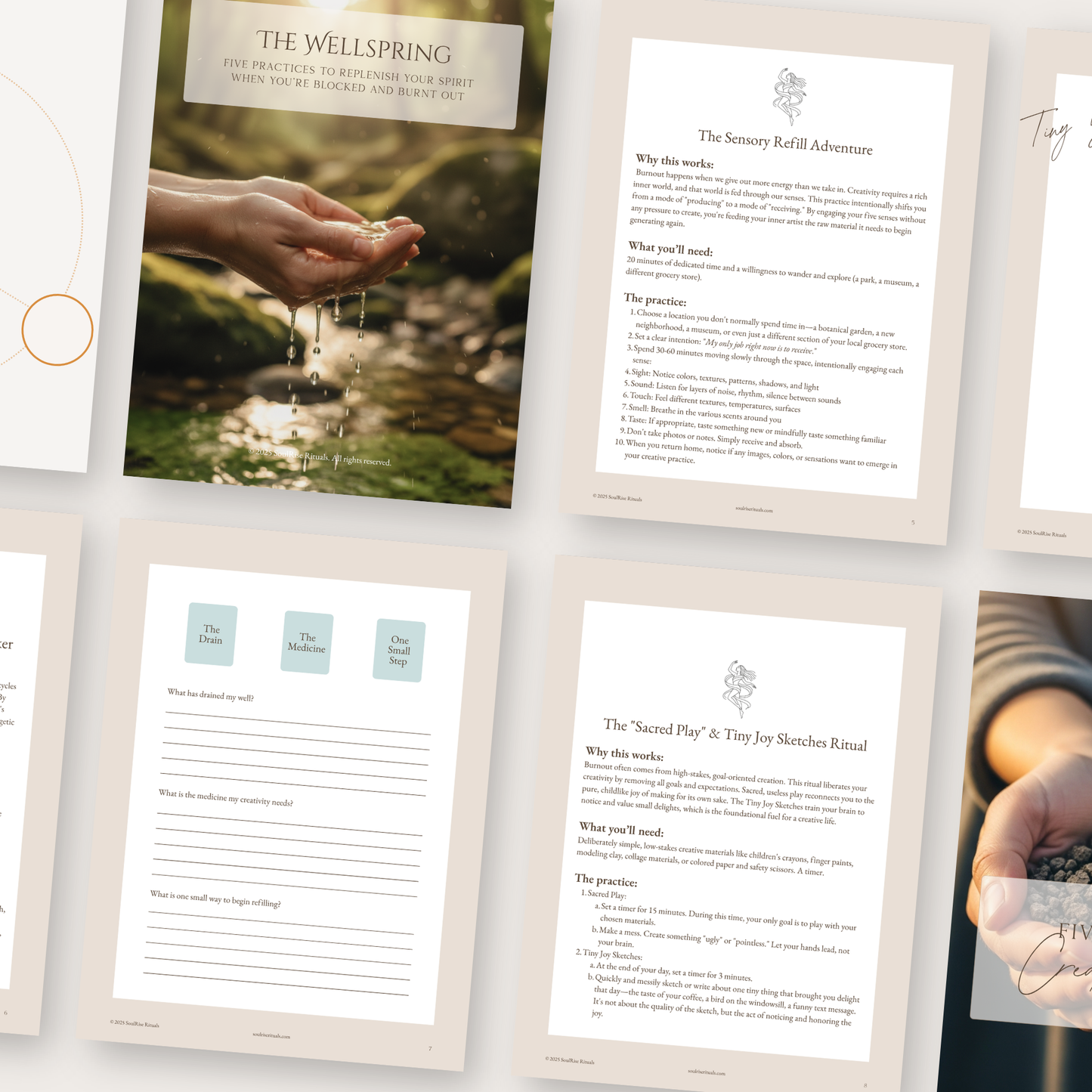 The Wellspring Toolkit: Heal Creative Burnout | Digital Download