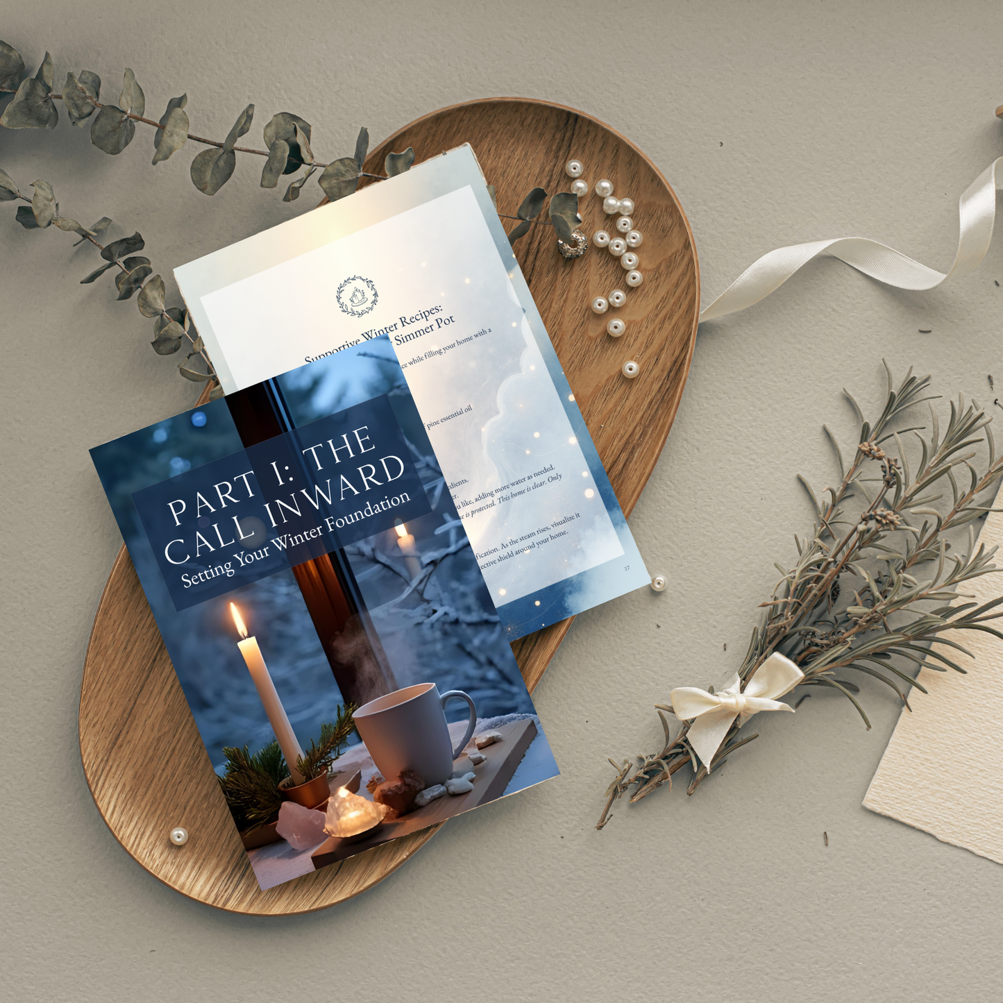 Winter Sanctum: A Guided Workbook for Seasonal Living & Ritual (Digital Download PDF)
